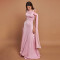 Spring and summer hot selling temperament ribbon square neck long skirt, fashionable and sexy women's sleeveless dress