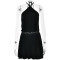 Summer new hot selling sexy hanging neck short skirt sleeveless casual backless women's dress