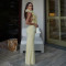Summer style hanging neck deep V-long skirt cross-border fashion sexy exposed backpack hip dress