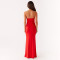 Ladies' sexy hollow out dress with a one neck metal flower, spicy girl slim fit long skirt