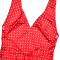 Ins style cross-border new summer polka dot dress elegant V-neck hanging neck tie slim fit backless long skirt