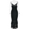 Seasonal hot selling camisole women's dress fashionable and sexy pleated backless fishtail skirt