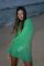 Knitted long sleeved hoodie for vacation and leisure beach bikini outerwear in 3 colors