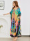 Cotton print cover shirt for vacation, leisure beach, bikini, outer cover shirt in 6 colors