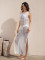 Knitted vest long skirt vacation casual beach bikini outer cover shirt