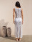 Knitted vest long skirt vacation casual beach bikini outer cover shirt