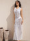 Knitted vest long skirt vacation casual beach bikini outer cover shirt