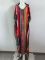 Cotton V-neck printed hoodie for vacation and leisure beach bikini outerwear in 5 colors