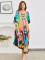 Cotton print cover shirt for vacation, leisure beach, bikini, outer cover shirt in 6 colors