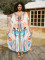 Cotton print cover shirt for vacation, leisure beach, bikini, outer cover shirt in 6 colors