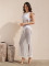 Knitted hollow out long skirt vacation casual beach bikini outer cover shirt