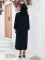 Cotton embroidered long robe for vacation, leisure beach, bikini, outerwear
