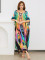 Cotton print cover shirt for vacation, leisure beach, bikini, outer cover shirt in 6 colors