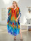 Cotton print cover shirt for vacation, leisure beach, bikini, outer cover shirt in 6 colors