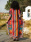 Cotton V-neck printed hoodie for vacation and leisure beach bikini outerwear in 5 colors