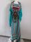 Cotton printed long robe for vacation and leisure beach bikini outerwear