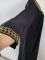 Cotton embroidered long robe for vacation, leisure beach, bikini, outerwear