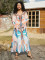 Cotton print cover shirt for vacation, leisure beach, bikini, outer cover shirt in 6 colors