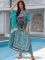 Cotton printed long robe for vacation and leisure beach bikini outerwear