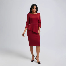 New Fashion Foreign Trade Women's Clothing Vocational Student Church Dress