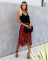 New sequined high waisted fringed short skirt and half length skirt