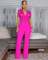 Personalized line lace patchwork sleeveless sports fitness jumpsuit