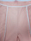 Women's fashionable and elegant slanted shoulder short sleeved slim straight leg pants casual solid color set