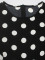 Women's fashionable and elegant round neck sleeveless polka dot print long plus size dress