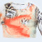 Fashion long sleeved round neck top paired with hip hugging slim half skirt two-piece set for women