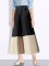 Women's fashion casual splicing high waist slimming loose pants