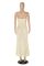 Sweet, fresh, intellectual, elegant, versatile lace sheer long dress