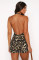 Strap jumpsuit women's European and American sexy cross-border foreign trade golf sports