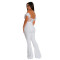 New sexy one-piece lace see through jumpsuit slim pants for women