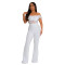New sexy one-piece lace see through jumpsuit slim pants for women