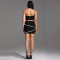 Fashion women's temperament, diamond studded suspender, strapless short skirt set, new