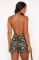 Strap jumpsuit women's European and American sexy cross-border foreign trade golf sports