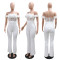 New sexy one-piece lace see through jumpsuit slim pants for women