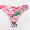 Swimsuit print bikini European and American fashion women's swimsuit three piece set for women without headscarf