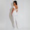 New sexy one-piece lace see through jumpsuit slim pants for women