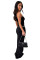 New solid color explosive base, comfortable and sexy slim fit two-piece set with strapless and long skirt