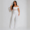 New sexy one-piece lace see through jumpsuit slim pants for women