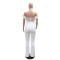 New sexy one-piece lace see through jumpsuit slim pants for women