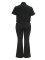 Women's Fashion Casual Collar Zipper Front Sleeve Pants Large Casual Set
