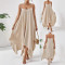 Summer women's fashionable and elegant irregular hem camisole plus size dress