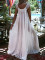 Summer women's fashionable and elegant round neck sleeveless long plus size dress