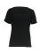 Summer women's fashionable and elegant wavy square neck short sleeved slim fit top