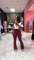 Collar zipper polyester splicing micro flared pants jumpsuit