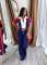 Women's velvet patchwork lapel zipper drawstring short sleeved sports pants set two-piece set
