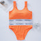 Fashionable sports English vest set with 33 waist and simple style, paired with English
