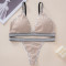 A whole set of sexy and minimalist lingerie style for a little girl's daily life